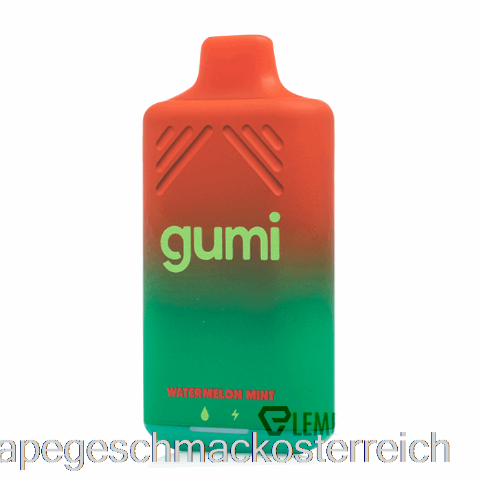 Gumi Bar 8000 Einweg-Wassermelonen-Minz-Vape-Geschmack